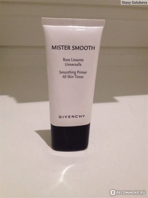 givenchy mister smooth отзывы|База под макияж Givenchy Mister smooth base lissante.